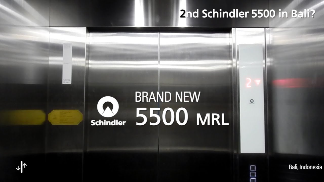 Brand New Schindler 5500 MRL Elevator - Bali, ID (Lift S3)