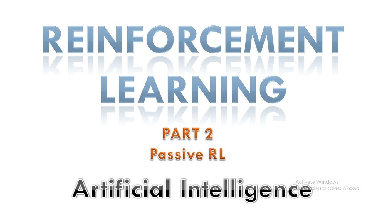 Reinforcement Learning (Part 2)