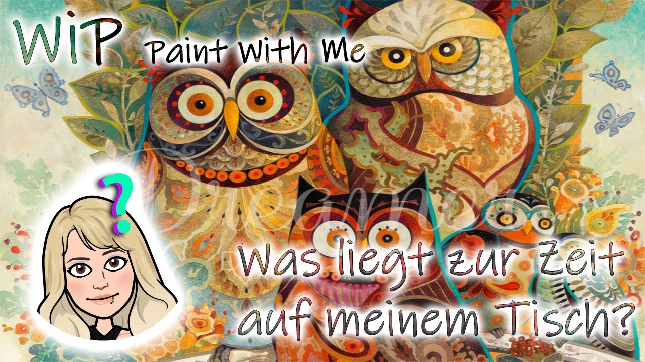 Diamond Painting WIP | Welche Bilder painte ich zur Zeit in meiner Rotation?