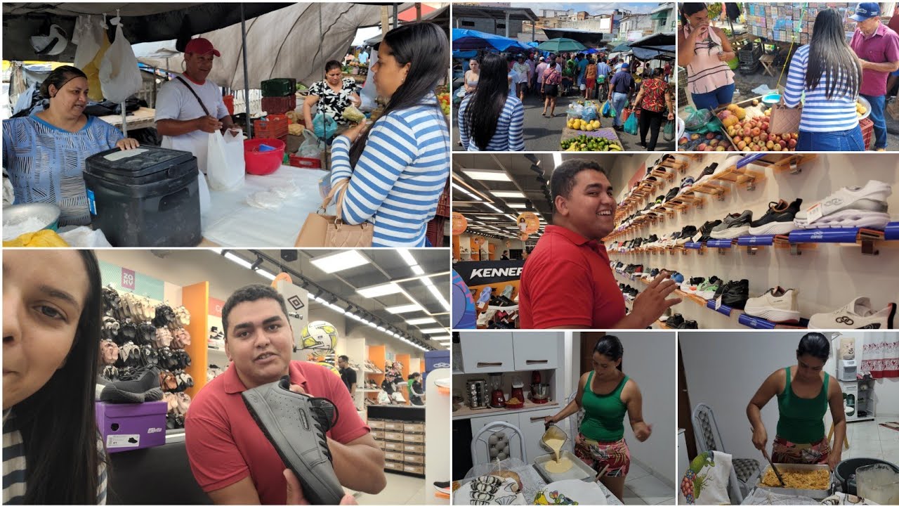 SÁBADÃO CHEGOU! VAMOS PRA FEIRA LIVRE, MORENA FAZENDO COMPRAS COM JOÃO +PREPARATIVO DA FEIRA DOMINGO