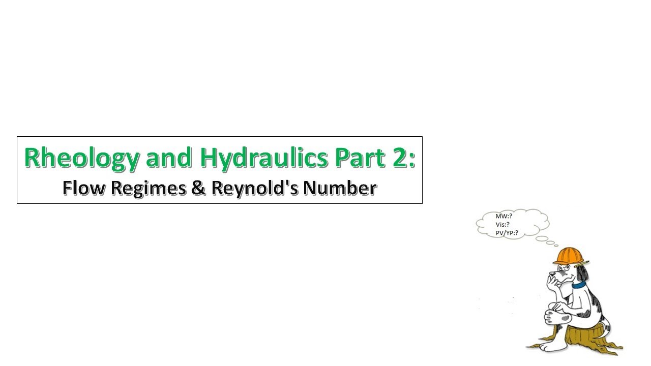 Rheology and Hydraulics Part2: Flow Regimes and Reynolds Number
