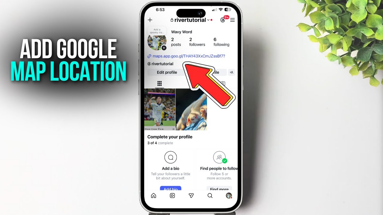 Как добавить местоположение из Google Карт в Instagram