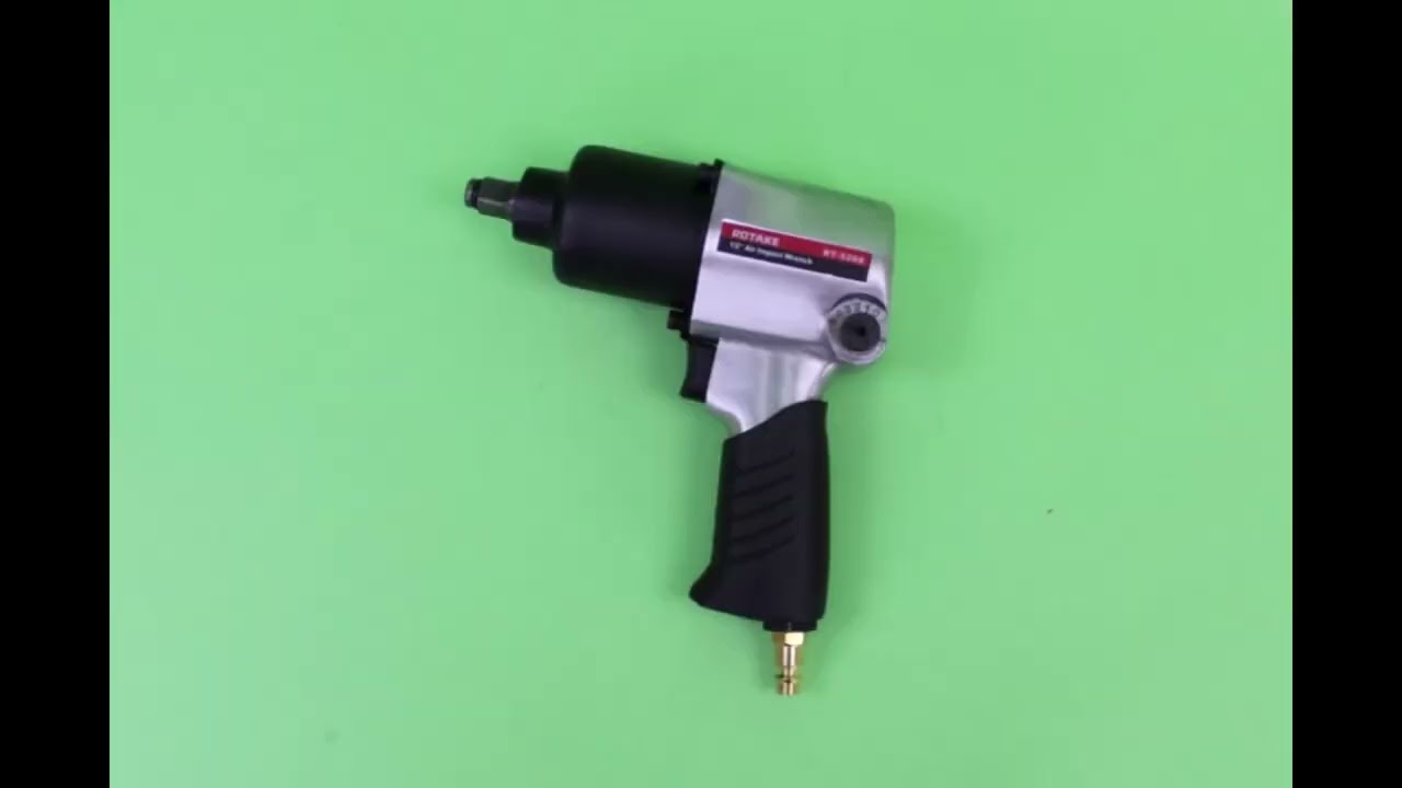 Video term&eacute;kbemutat&oacute; Rotake Pneumatikus 12&rdquo; l&eacute;gkulcs 1000NM &uuml;tvecsavaroz&oacute; L&eacute;g Kulcs Levegős &Uacute;J