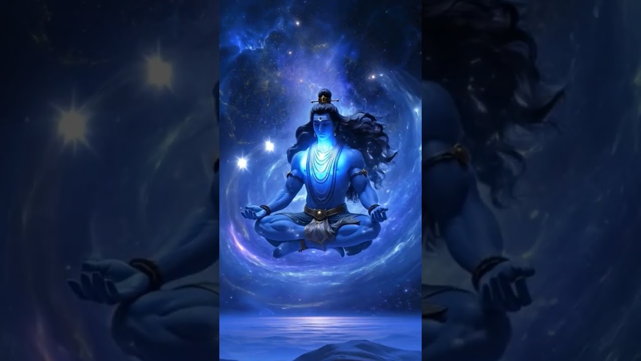 Shiv Ji Dhyan Mein | Cosmic Lord Shiva Cinematic Meditation | Mahadev 4K