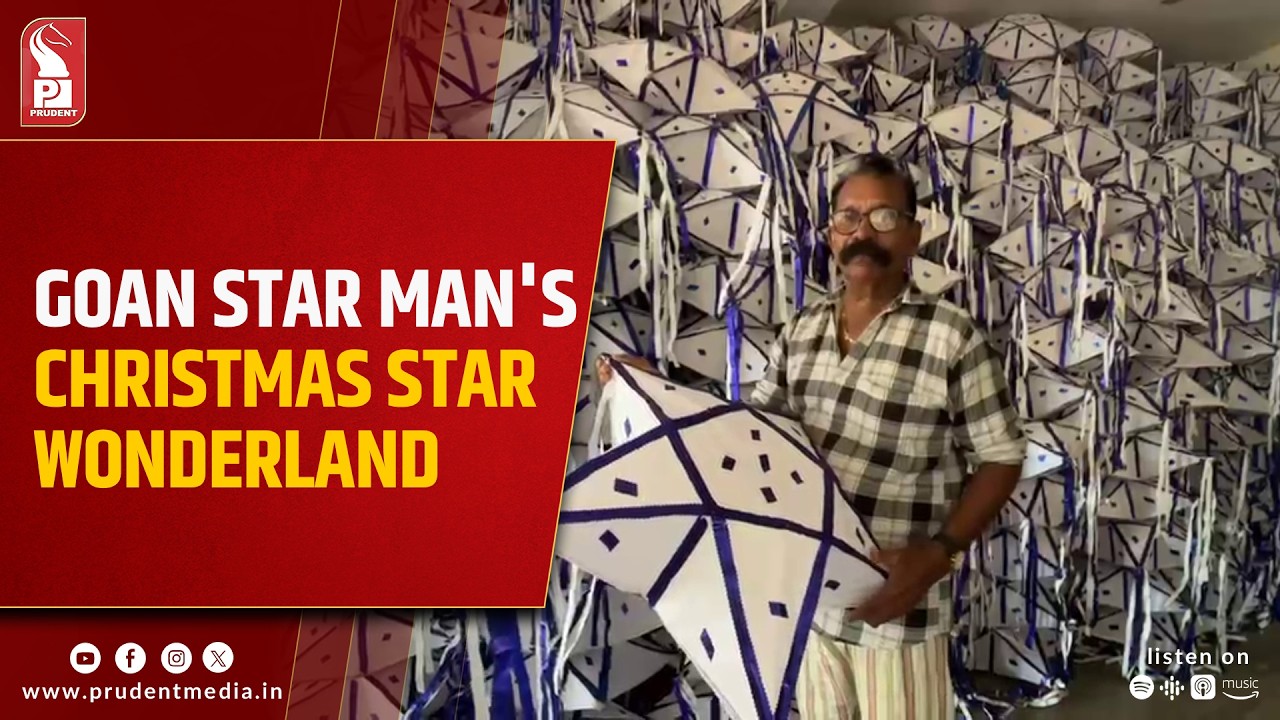 Goa's 'Star Man': Anthony Rodrigues Begins Crafting Thousands of Christmas Stars