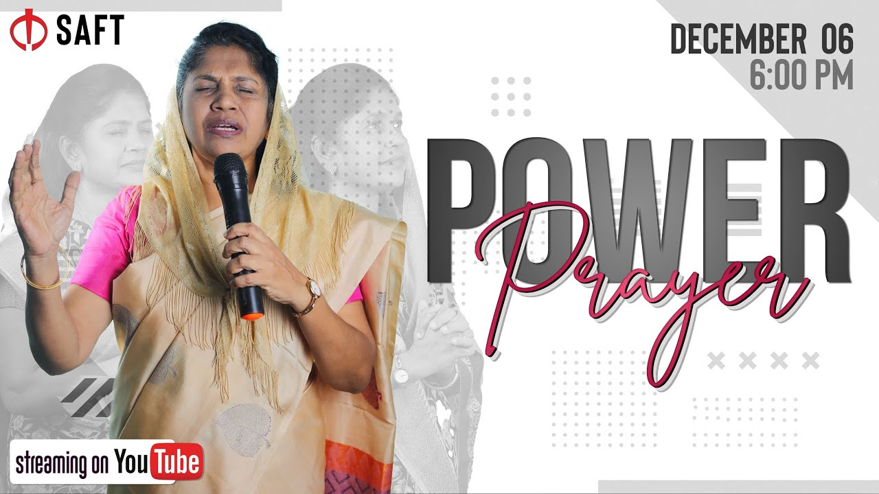 🔴Live | Saturday Power Prayer | 06 Dec  2025