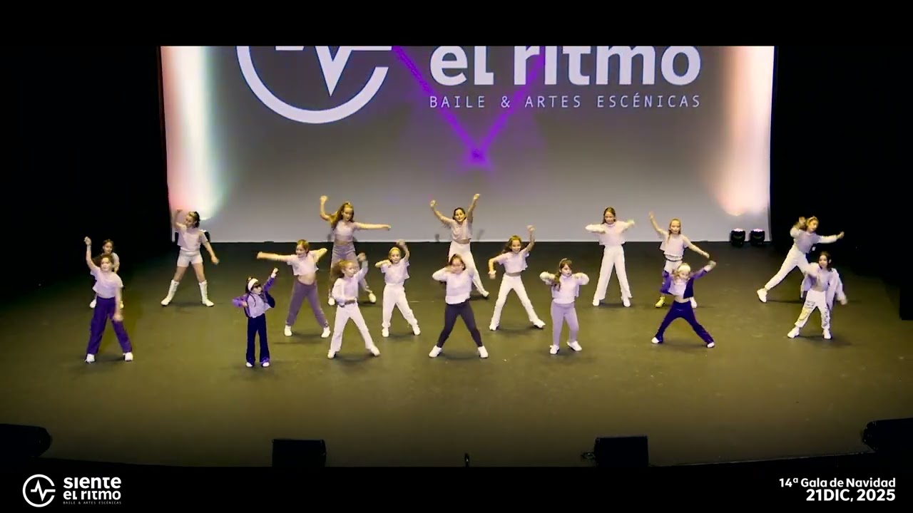 Gala de Navidad 2025 – Siente el Ritmo. Grupo de baile moderno · Profesora Marina Ruiz.