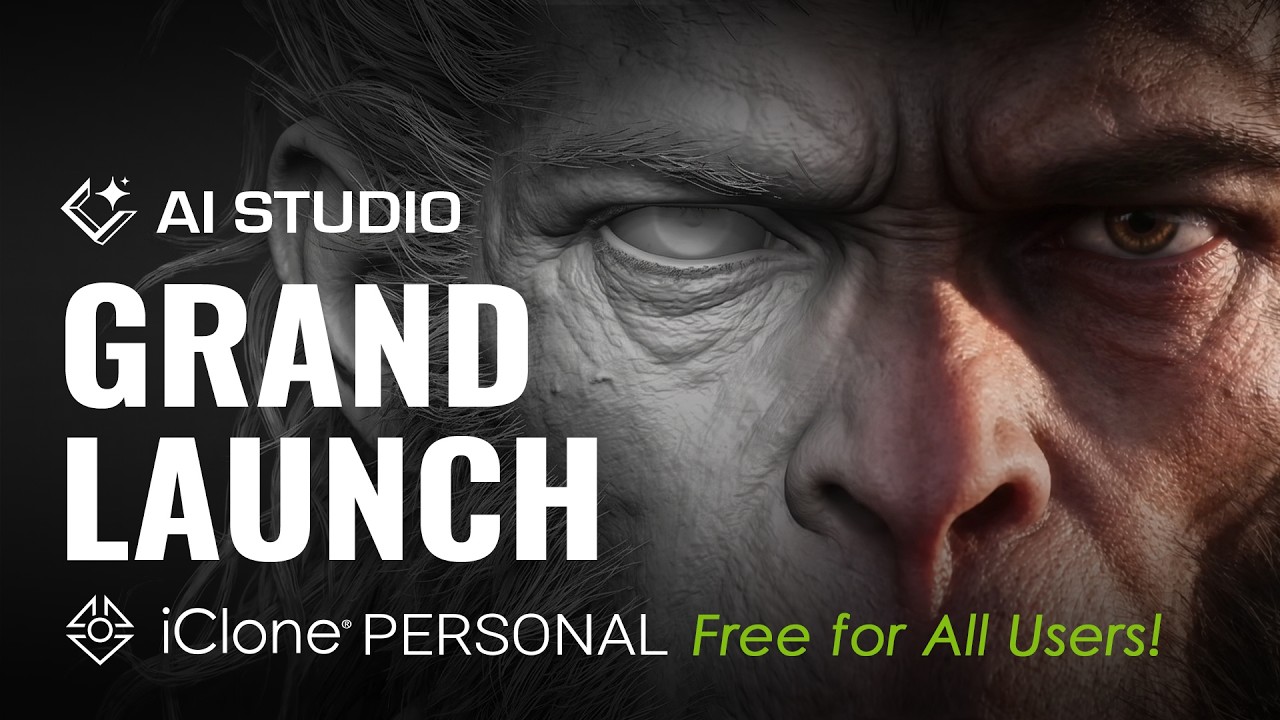 AI Studio Official Launch: iClone Personal is Your Free Pass to Jump In