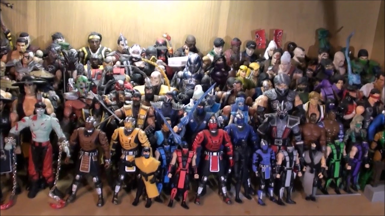 Custom Mortal Kombat Action Figure Collection (Video + Slideshow) (Re-Upload)