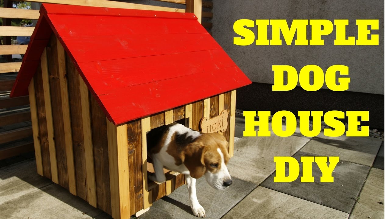 Simple & fast dog house build