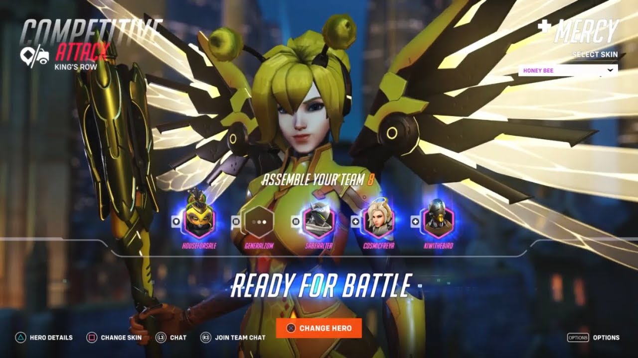 Overwatch 2: Mercy Gameplay | Getting used to Mercys new movement 🤎Console💛