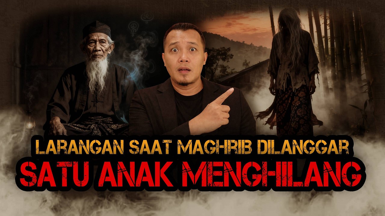 HOROR‼️DESA INI PUNYA ATURAN SAAT MAGHRIB, MEREKA TERLAMBAT MENYADARINYA #hantu #horror #misteri
