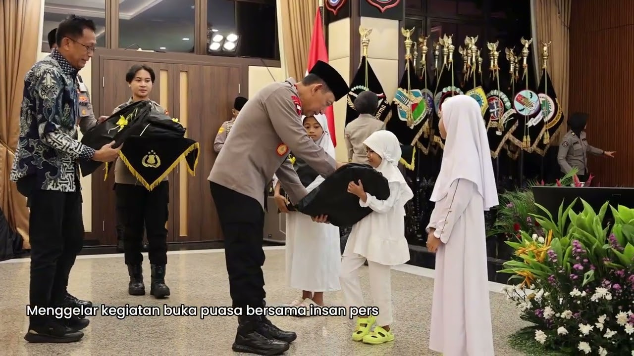 Kapolri Jenderal Polisi Drs. Listyo Sigit Prabowo, M.Si., menggelar buka puasa bersama insan pers
