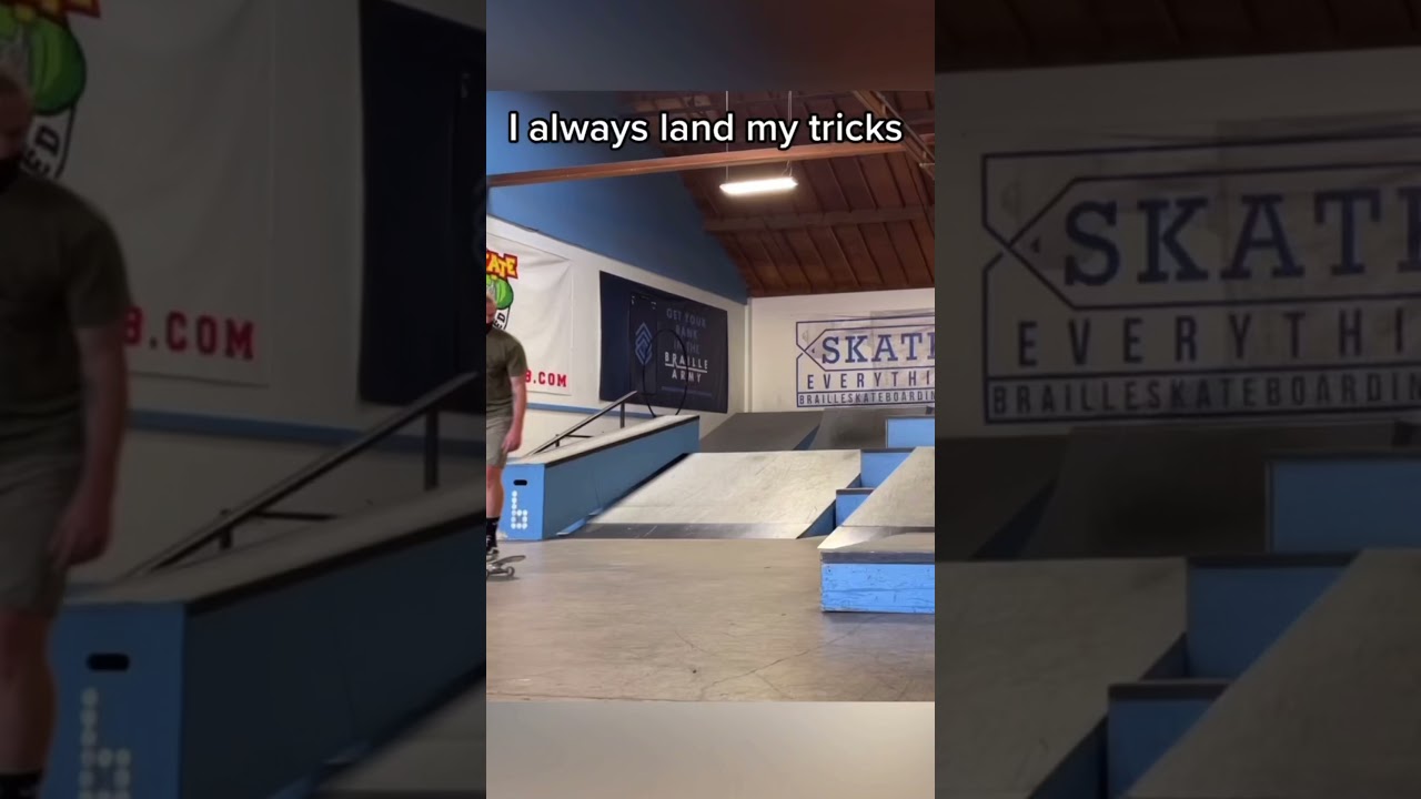 Dont break the skateboard 