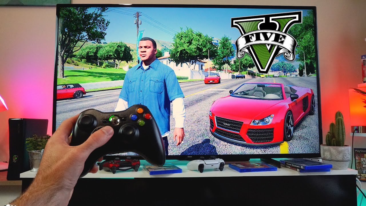 GTA 5 — Тест игрового процесса от первого лица на XBOX 360, Свободное перемещение | Часть 2 |