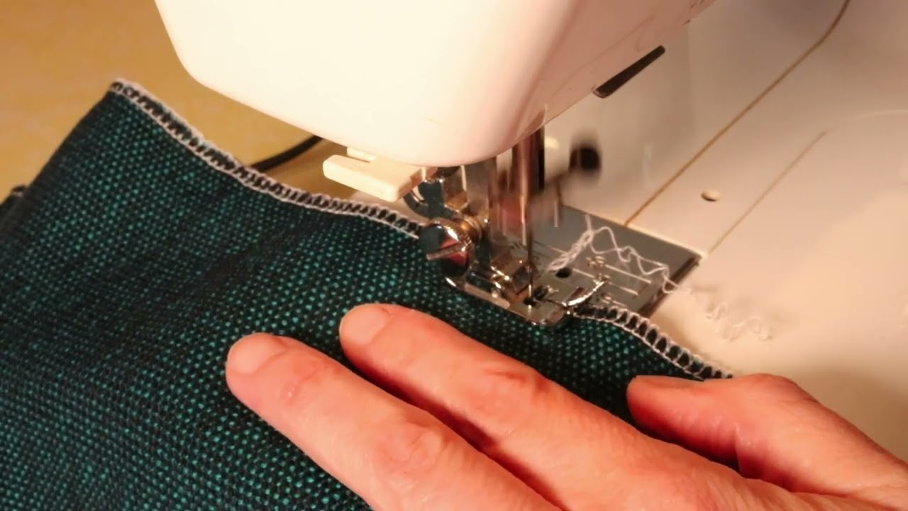 Sewing with hand woven fabric, Sewing for weavers, video 4