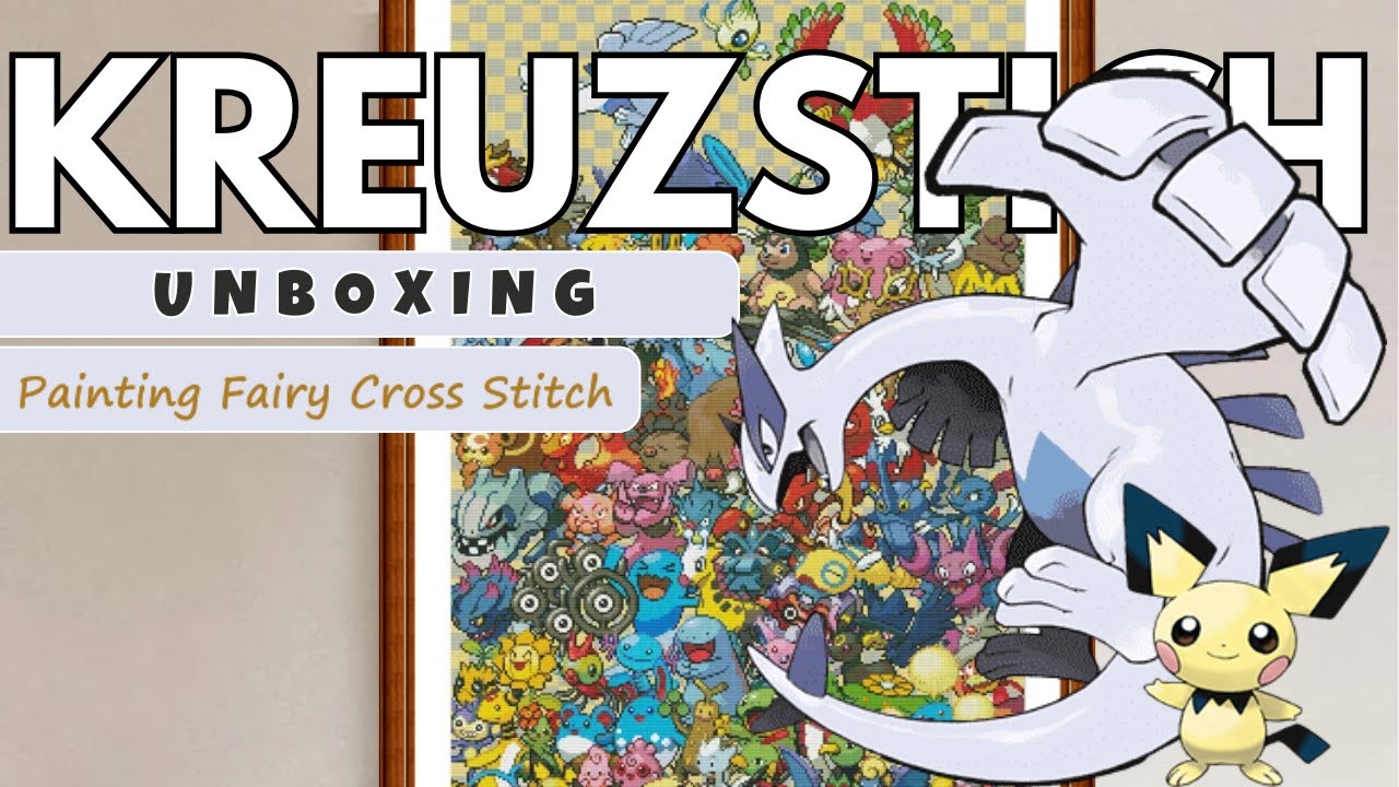 Unboxing | Fairy Cross Stitch | Der Druck 😱😱😱😱🥵