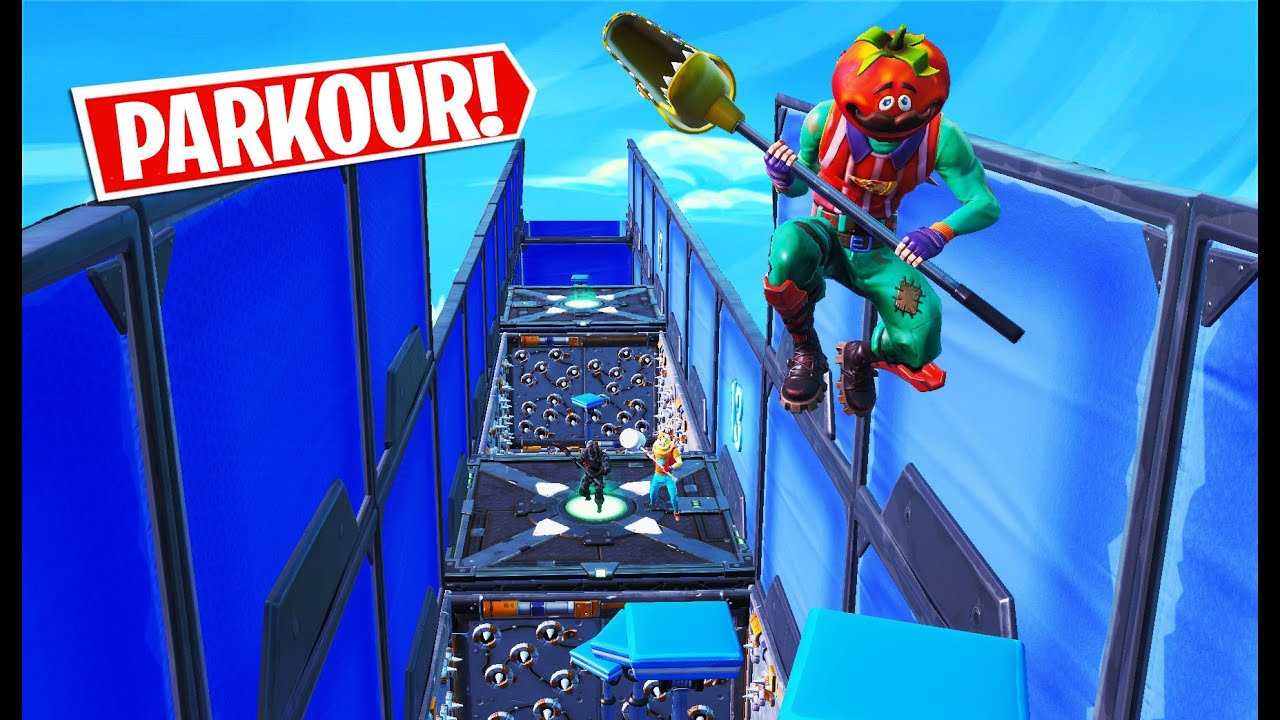 EL PARKOUR MAS FACIL DEL MUNDO *NUEVO* Modo de Juego en Fortnite Minijuegos Battle Royale