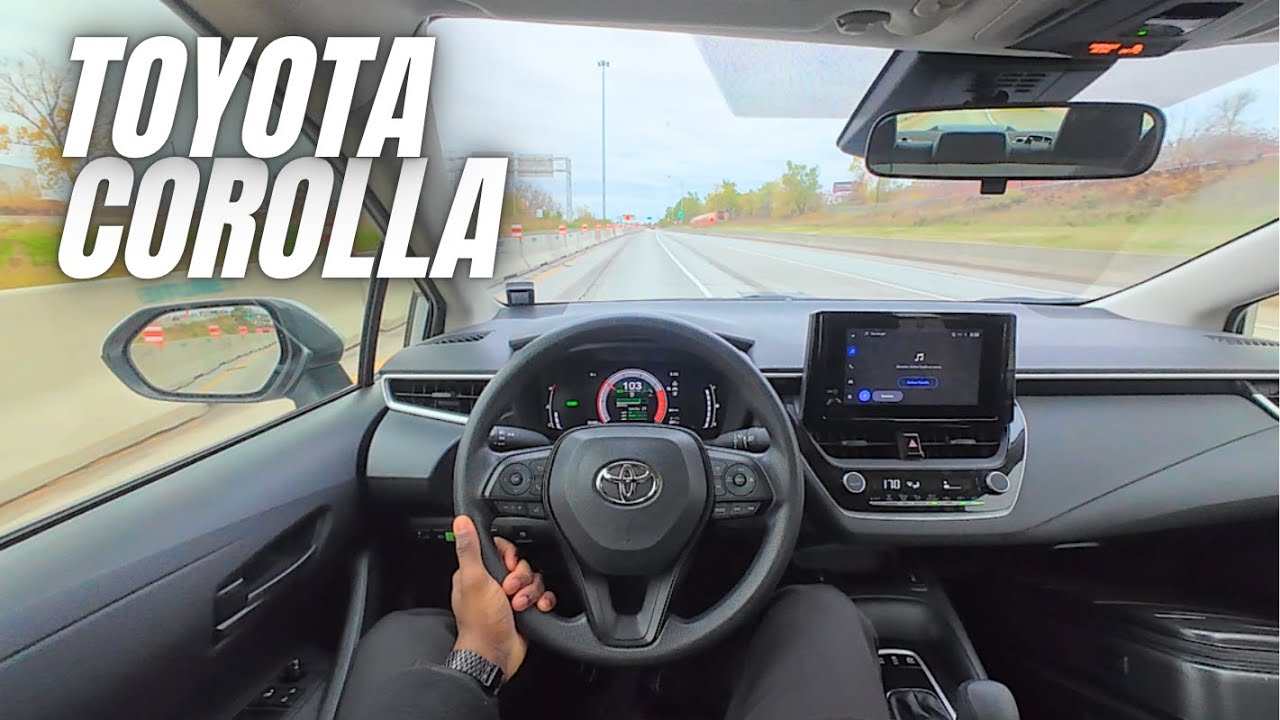 ASMR POV Drive | 2022 Toyota Corolla Hybrid | Sunday Church Drive [Autumn Archive]