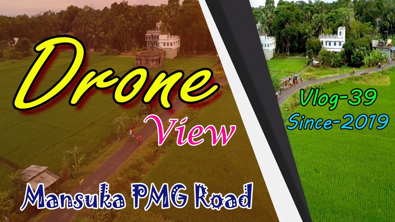 Mansuka PMG Road Drone View