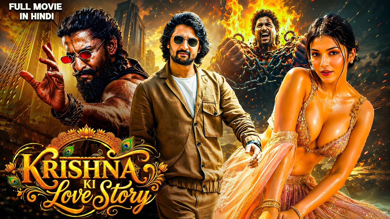 Natural Star Nani's Krishna Ki Love Story | Full Hindi Dubbed Movie | Love, Action & Family Drama