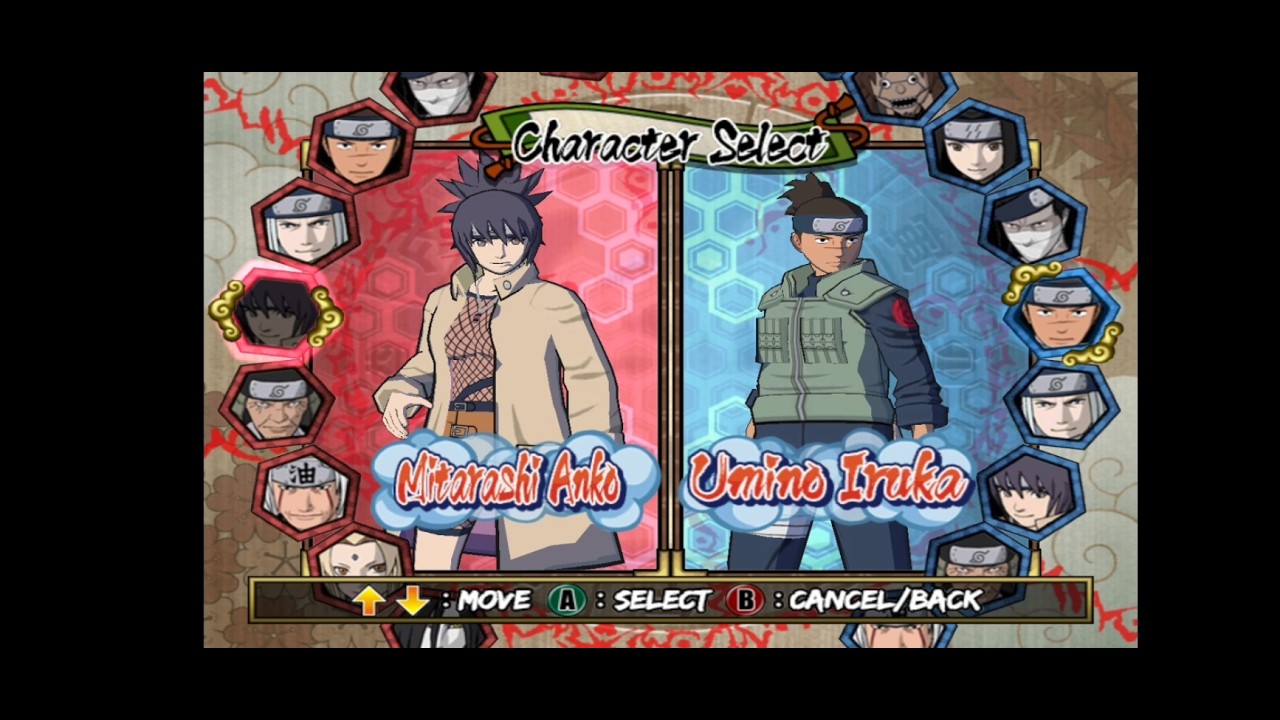 Anko vs Iruka Super Naruto Of Clash Ninja 4