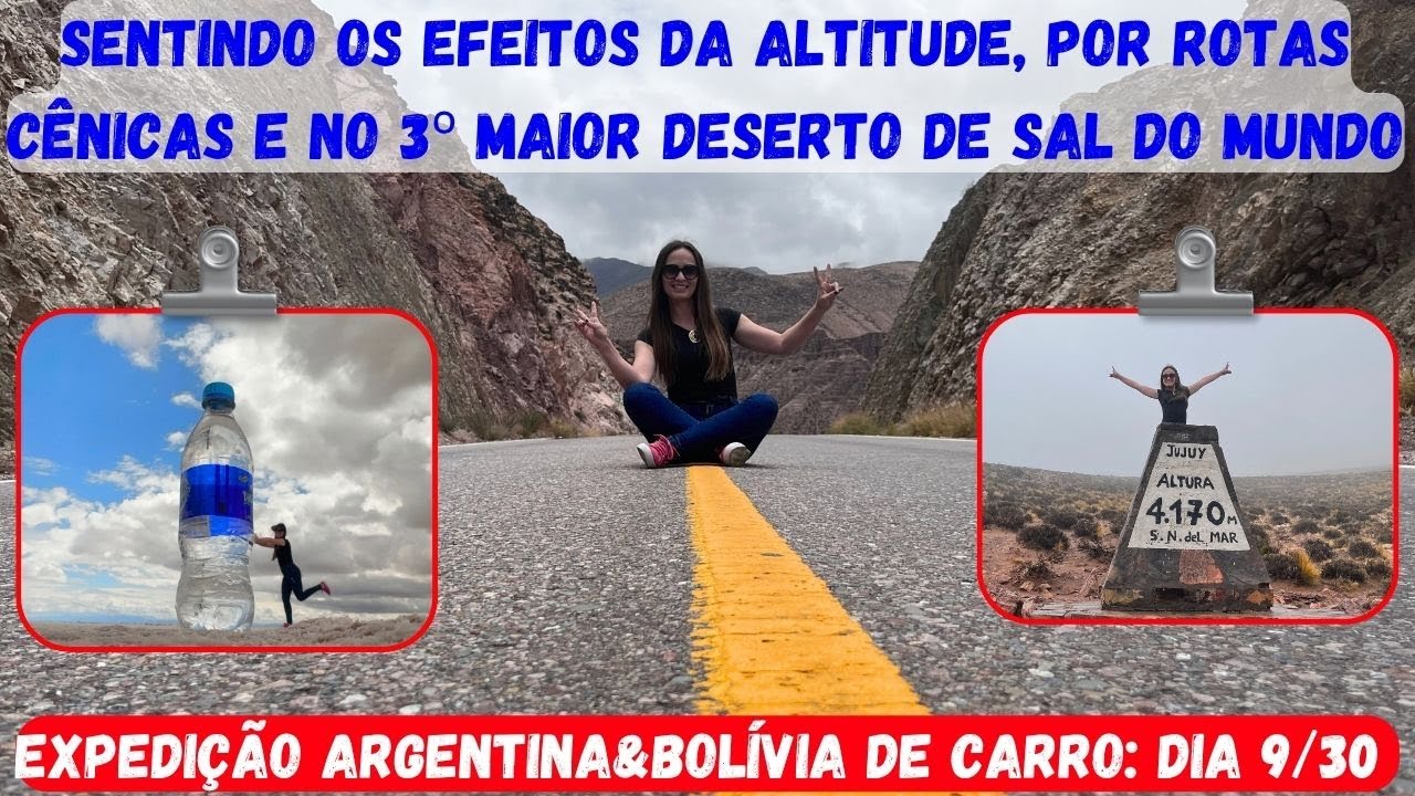 Altitude, deserto de sal e estradas lindas! Mis um dia pelo NORTE ARGENTINO