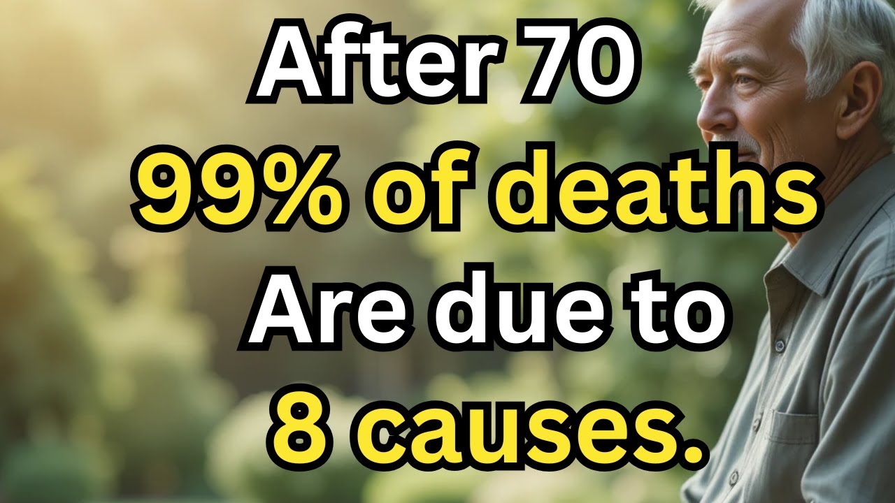 After 70, 99% of Deaths Happen for These 8 Reasons – How to Avoid Them and Stay Healthy.....
