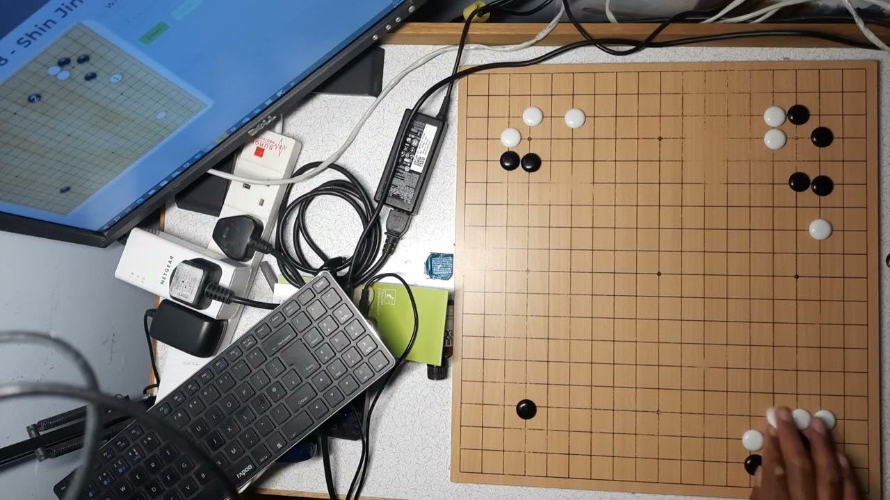chunlan cup ke jie shin jinseo 1st 50 moves