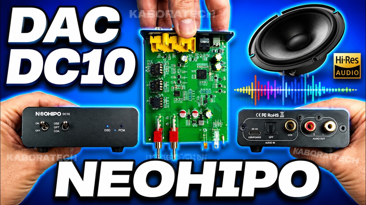 NEOHIPO DC10 Mini USB DAC for Pc