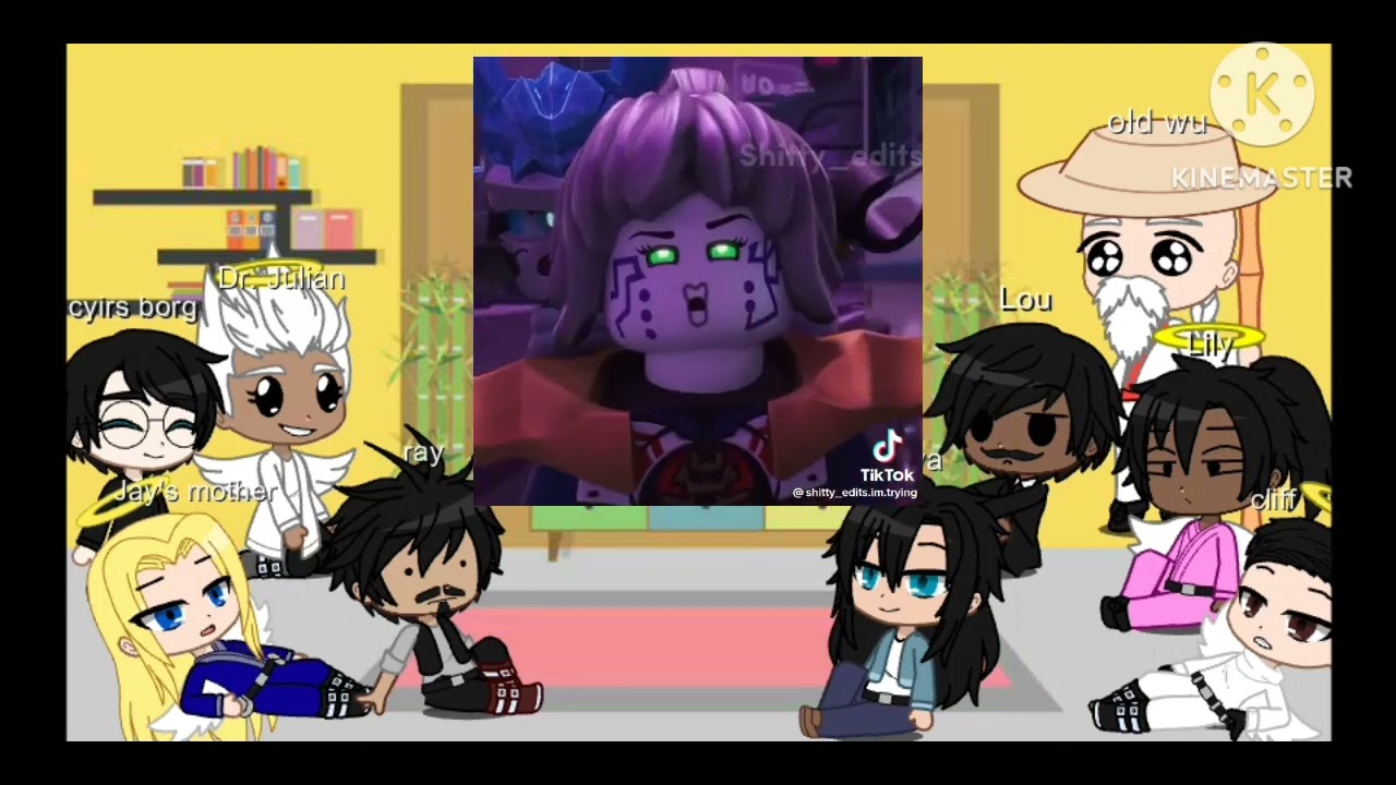 ninjago parents reach to there kids part 1 Zane