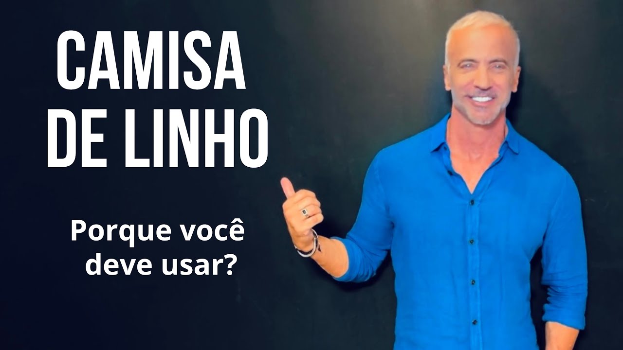 Qual a vantagem da camisa de linho, cavalheiro? Descubra aqui!