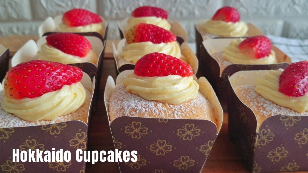 Kek Cawan Hokkaido | Hokkaido Cupcakes