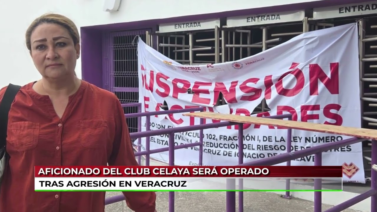 Aficionado del Club Celaya será operado de la nariz.