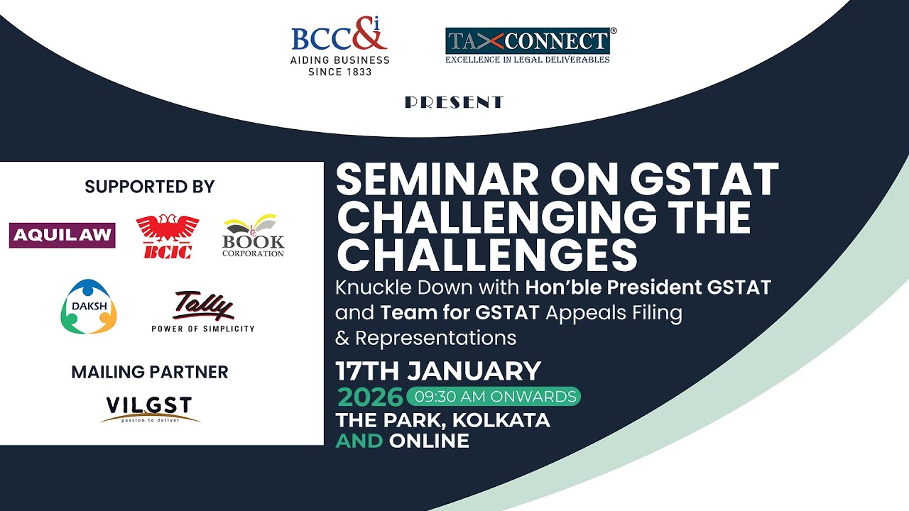 SEMINAR ON GSTAT CHALLENGING THE CHALLENGES