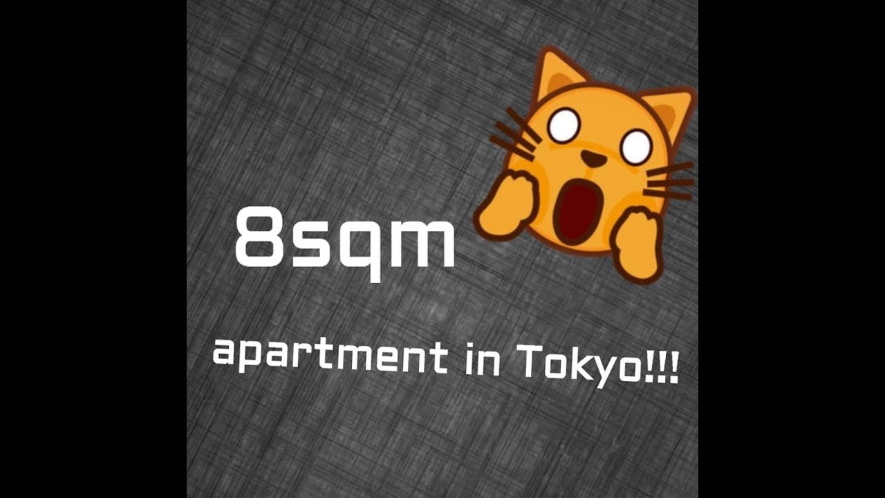 Extremely tiny (8 sqm) apartment in Tokyo - tour!