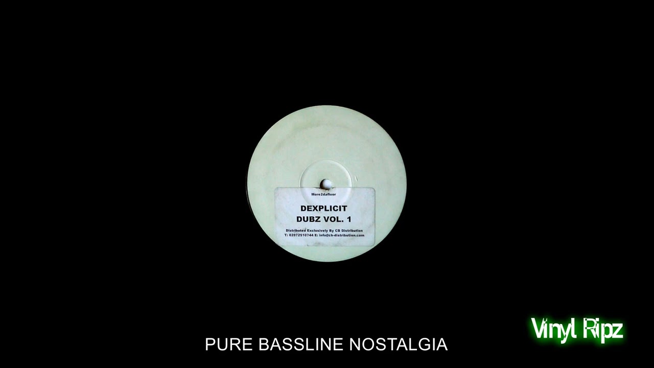 DEXPLICIT - BULLACAKE ( NICHE / BASSLINE / 4X4 / SPEED GARAGE / VINYL RIP )