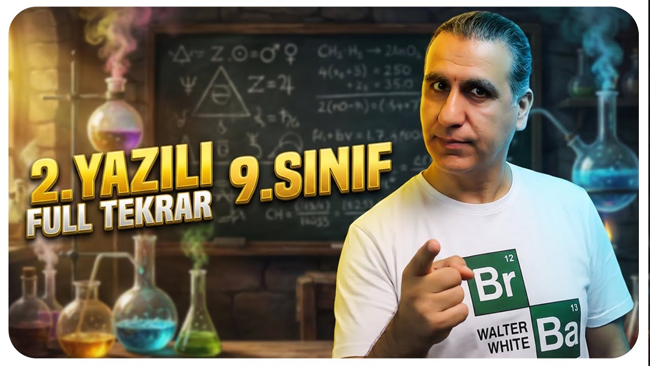 9.Sınıf Kimya 1.Dönem 2.Yazılı Full Tekrar ( Genel tekrar konu )