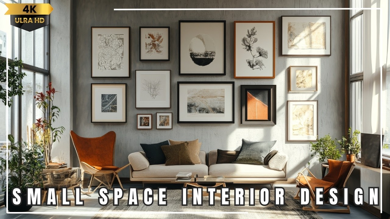 Small Space Interior Design Bold Color Accents and Focal Point Ideas
