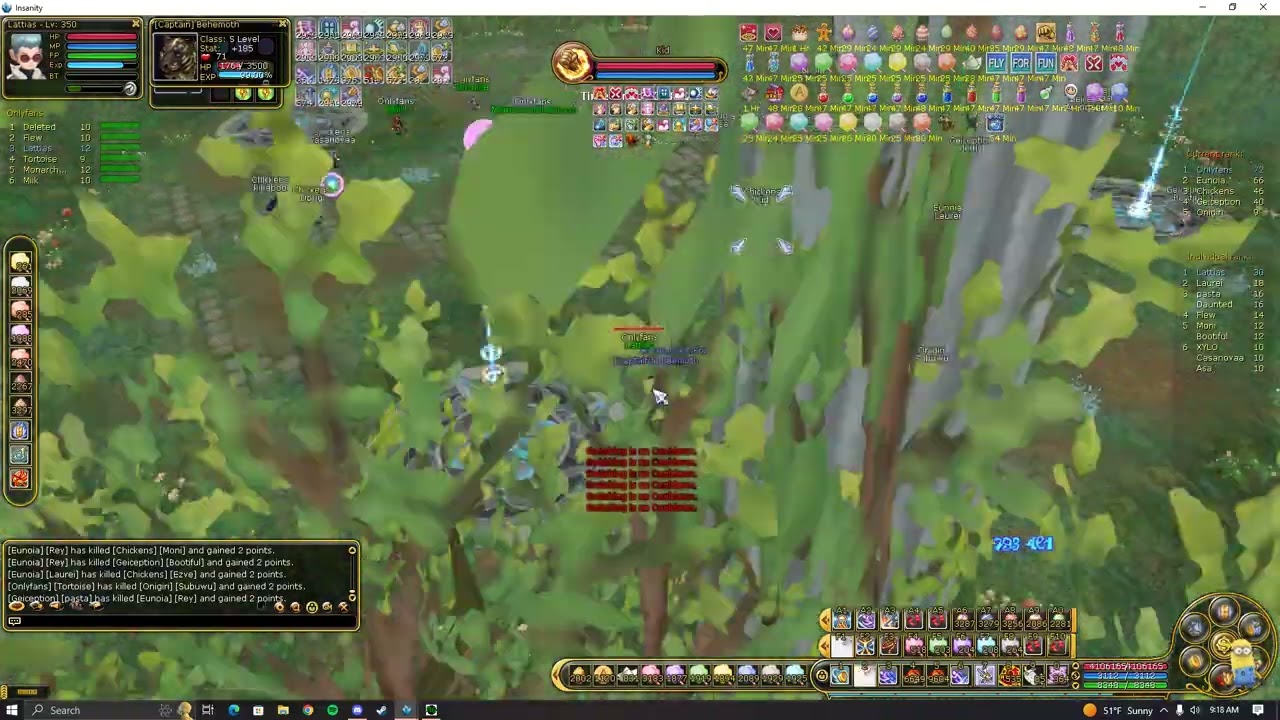 Insanity Flyff Siege - Harle Beast Mode