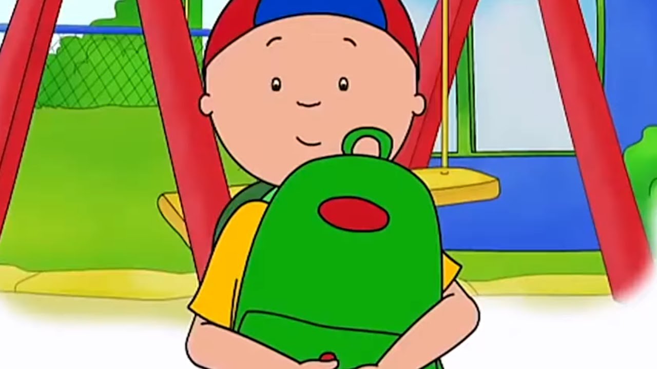 Caillou et le Nouveau Cartable | Caillou en Français