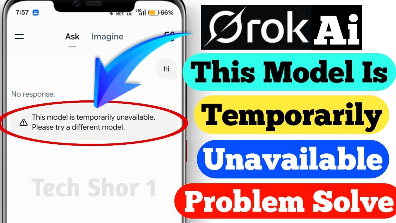 Grok Ai Fix This Model Is Temporarily Unavailable Problem Solve