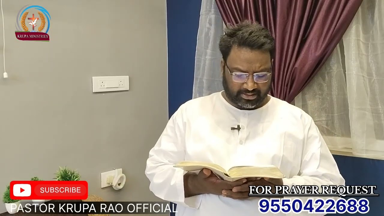 ఈరోజు దేవుని వాగ్ధానం |14-03-2026|PASTOR KRUPA RAO OFFICIAL 