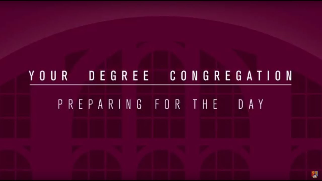 Preparing for your graduation day