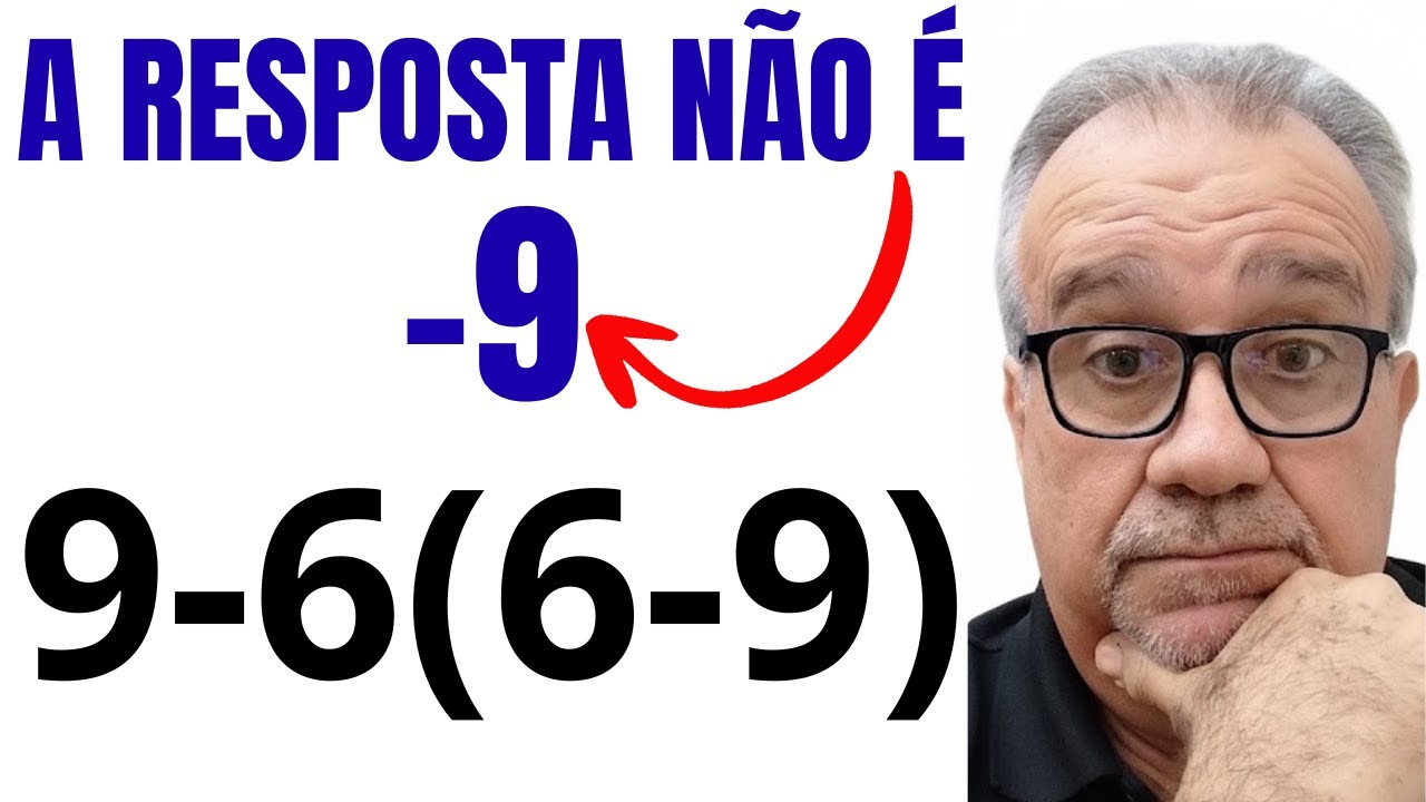 O ERRO QUE VOCÊ NÃO “PERCEBE”. PARA PARAR DE SOFRER COM A MATEMÁTICA.