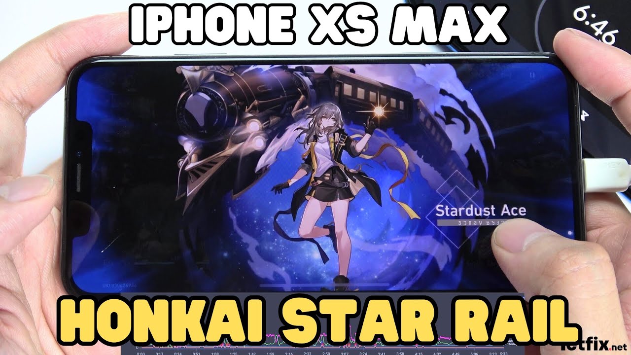iPhone XS Max Honkai Star Rail Gaming test | Apple A12 Bionic