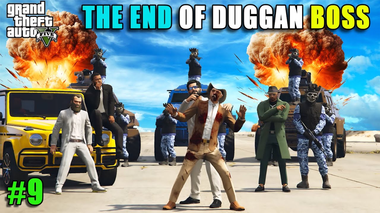 MICHAEL ENDS THE LIFE OF DUGGAN BOSS | GTA 5 GAMEPLAY