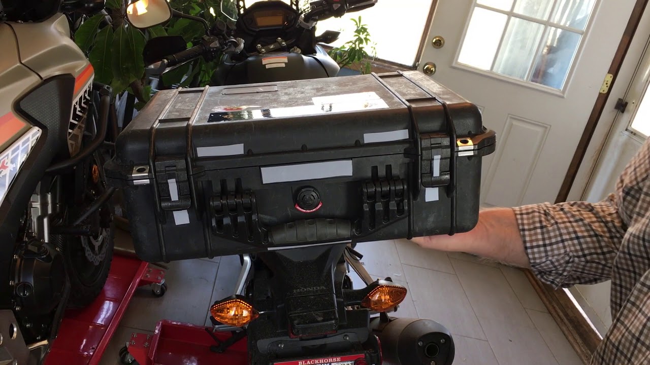 DIY Motorcycle Top Case Under $100