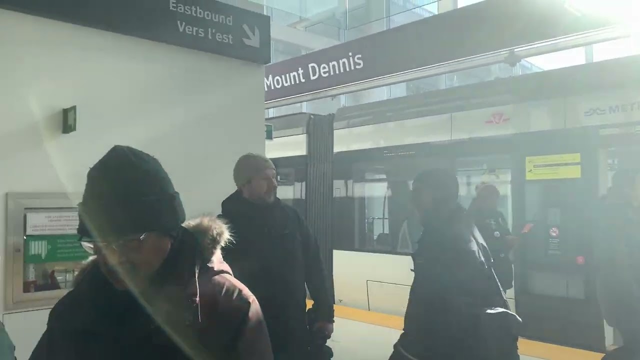 Eglinton LRT Crosstown Opening Day February 8, 2026