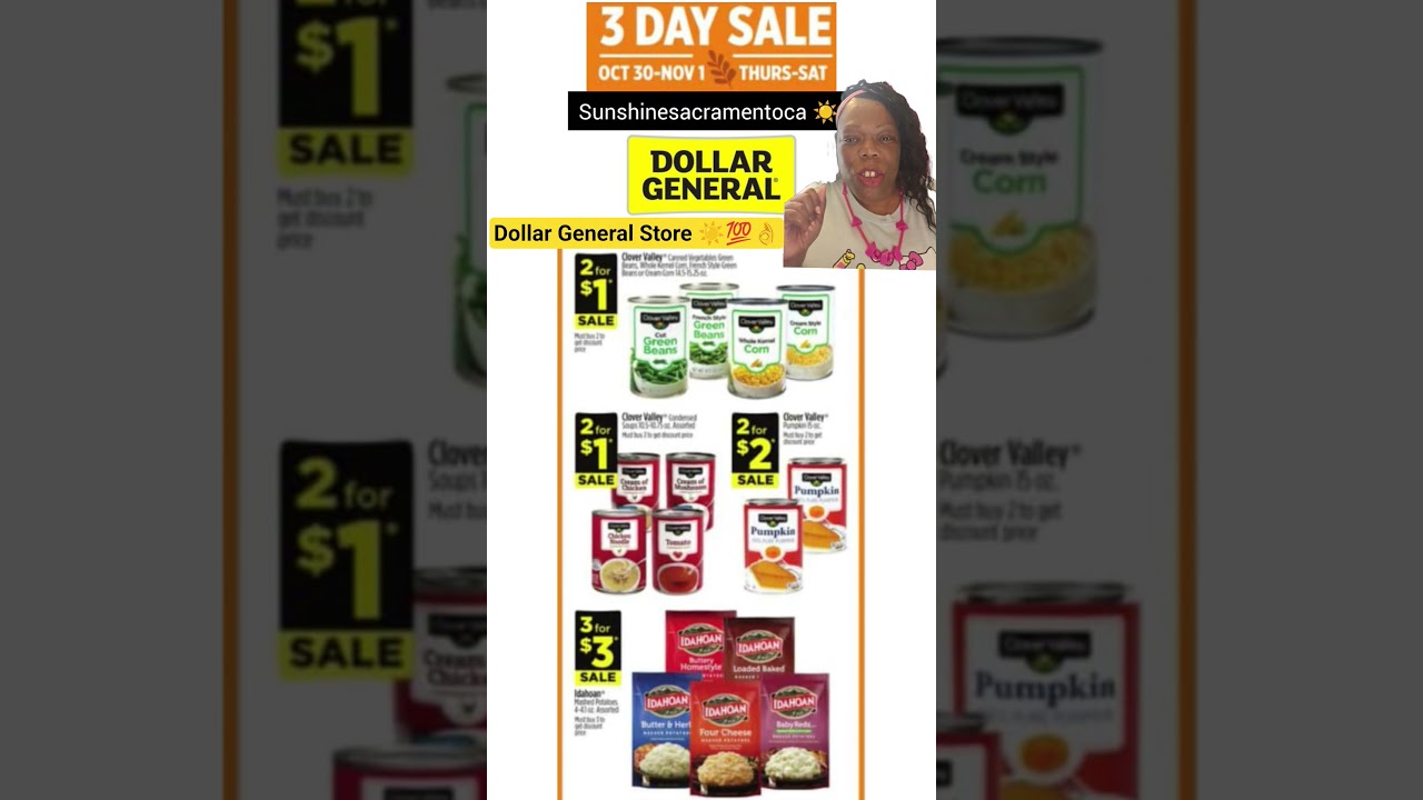 Скидки и распродажи в магазине Dollar General Store с 3-дневной распродажей Sunshine Hot, которая...